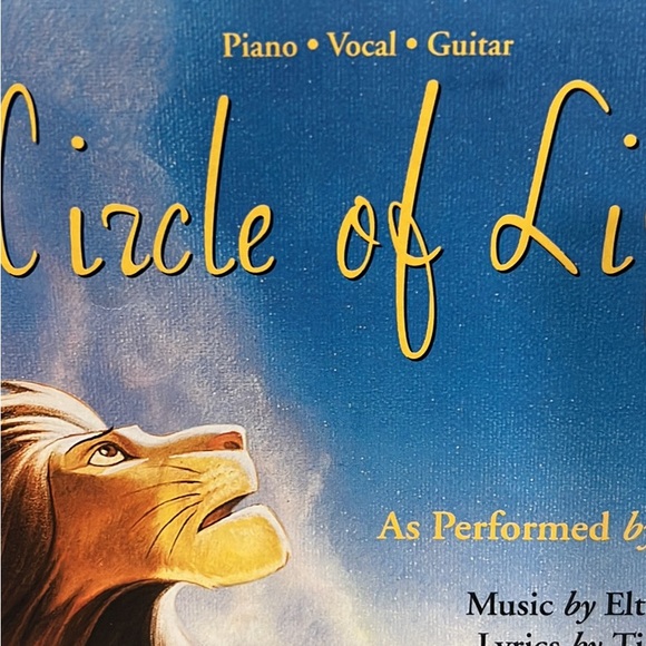 Sheet music The circle of life by Elton John The Lion King - Picture 2 of 3